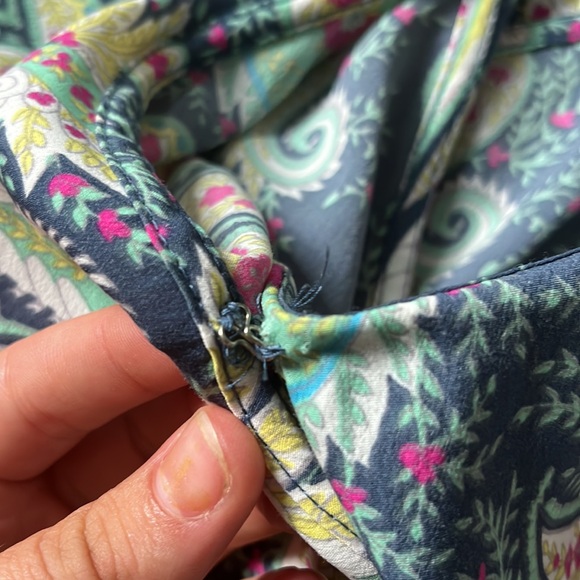 American eagle outfitters paisley romper size xs - Picture 4 of 4